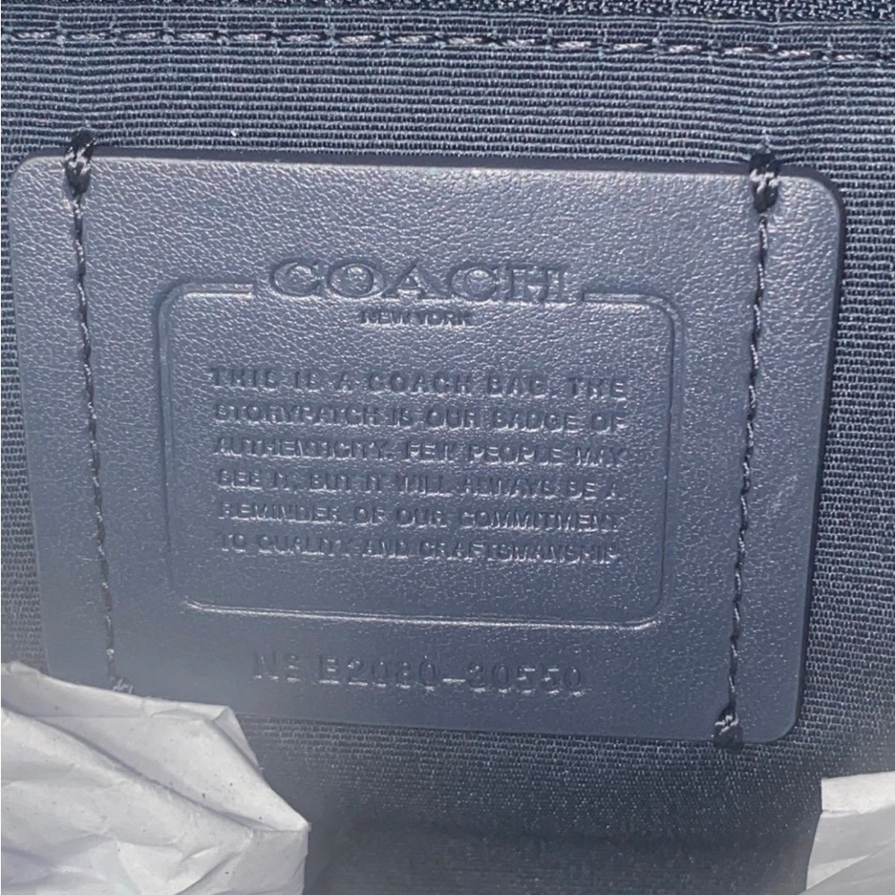 Coach Teal Backpack
